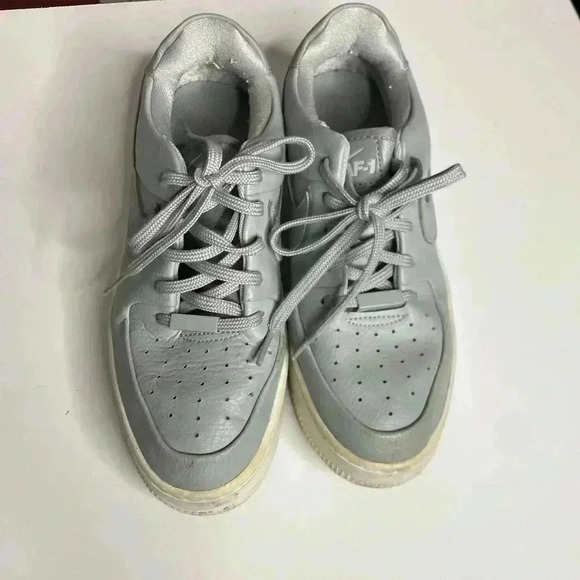 Nike Shoes - Nike Grey Platform Shoes
